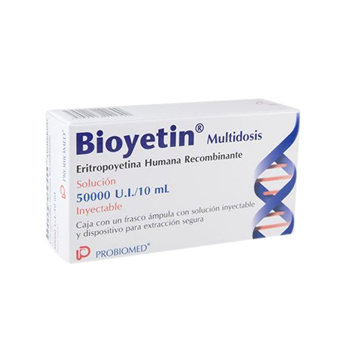 Bioyetin 50000 UI 10 ML INY FC AMP | Tratamiento para la anemia