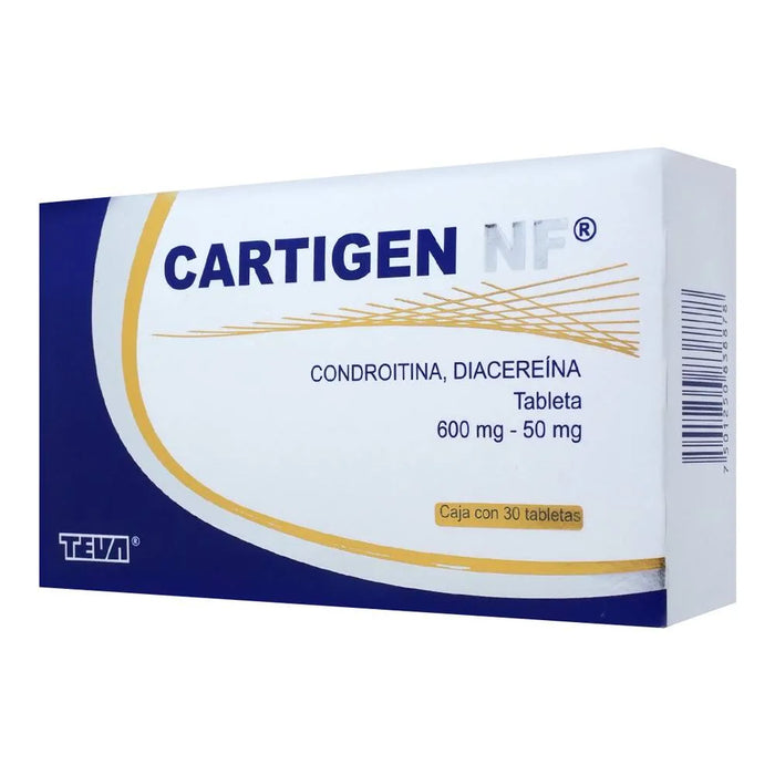 CARTIGEN NF 600/50 MG 30 TABLETAS