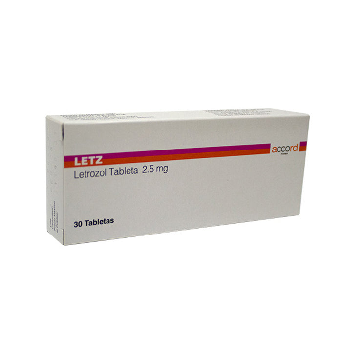Letz 2.5 mg 30 tabletas | Tratamiento contra el cáncer de mama