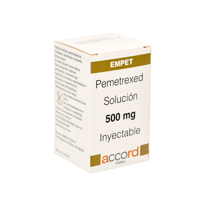 EMPET - PEMETREXED SOLUCIÓN 500 mg INYECTABLE